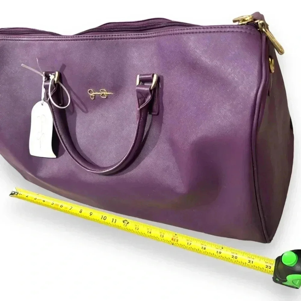 NWT Jessica Simpson Opal Medium PVC Duffel W/ Handle/Detachable Shoulder Strap - Picture 9 of 12